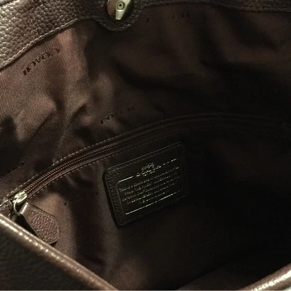 SOLD!! Coach Edie 31 Canyon Quilt Patchwork Cyclamen~OXBLOOD CALICO PRAIRIE~RARE - Picture 11 of 16